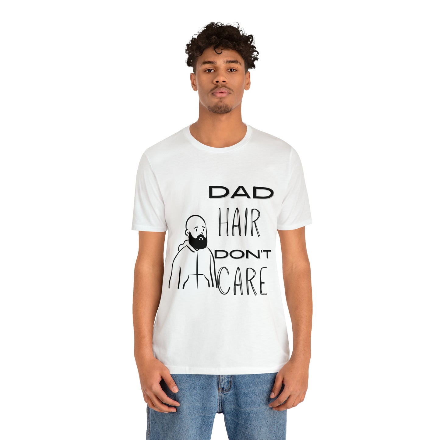 Dad Hair Jersey Short Sleeve Tee