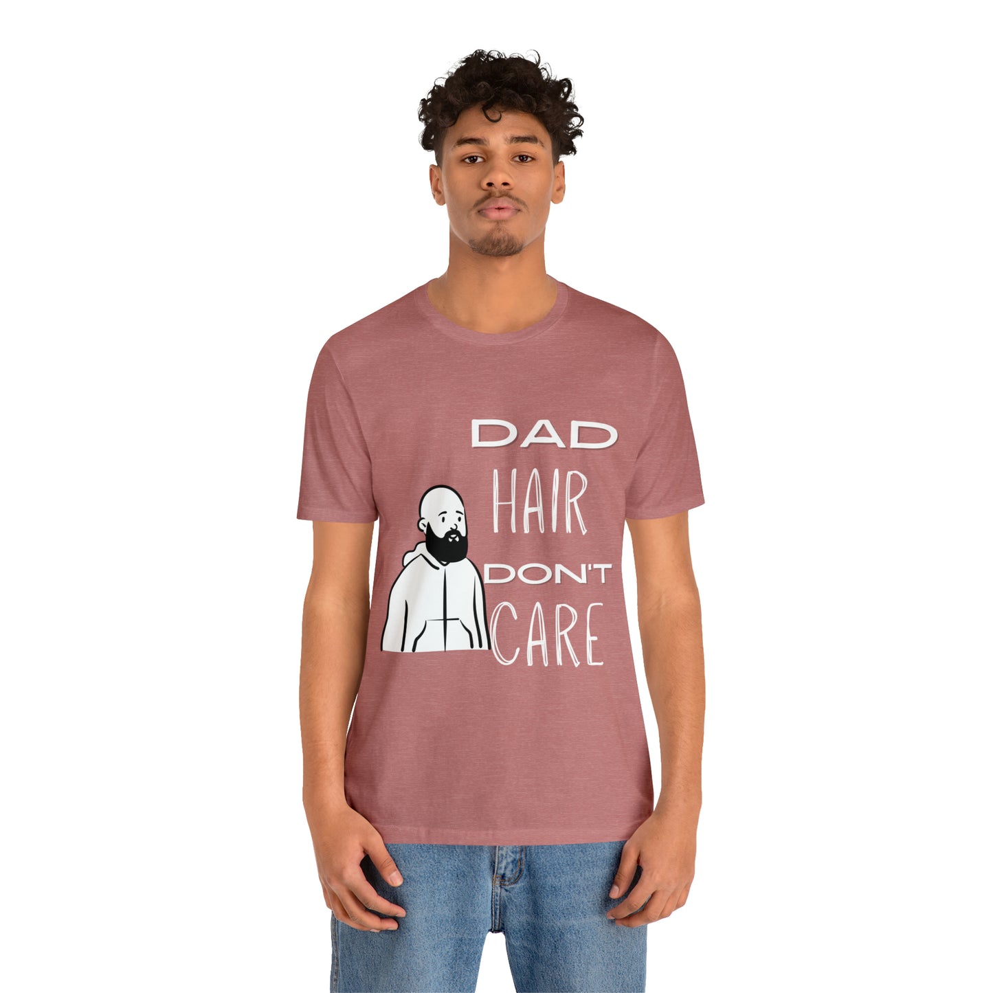 Dad Hair Jersey Short Sleeve Tee