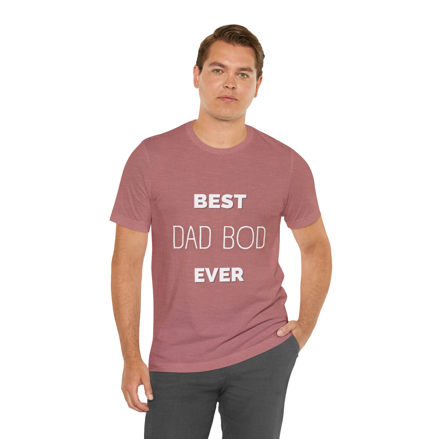 Best Dad Bod Ever Jersey Short Sleeve Tee
