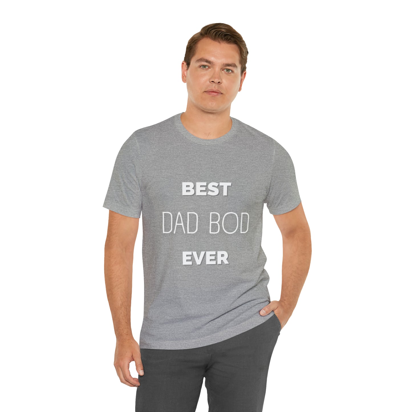 Best Dad Bod Ever Jersey Short Sleeve Tee