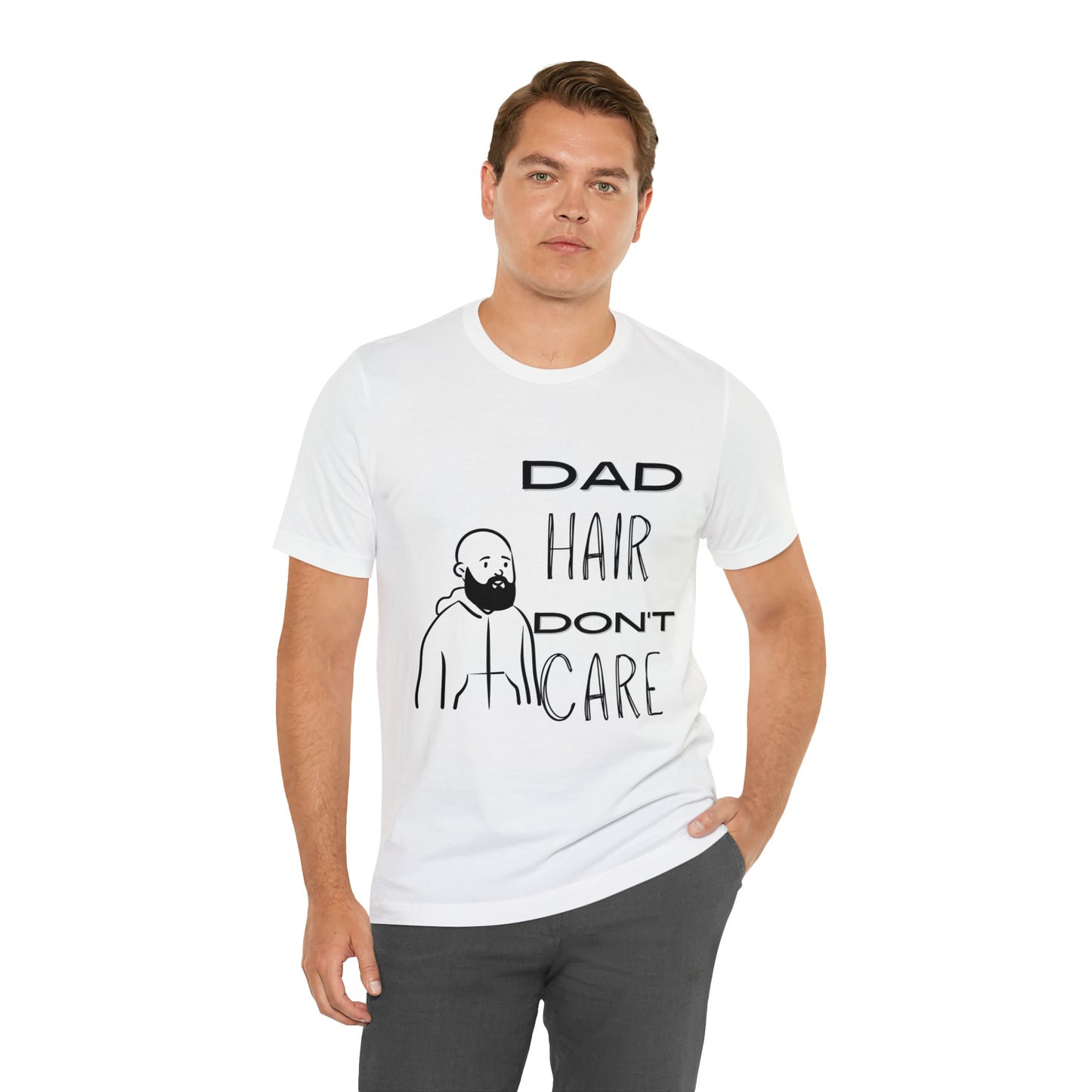 Dad Hair Jersey Short Sleeve Tee