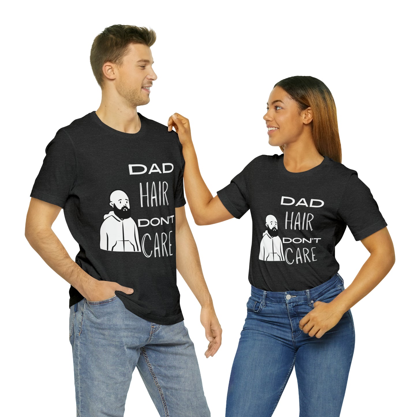 Dad Hair Jersey Short Sleeve Tee