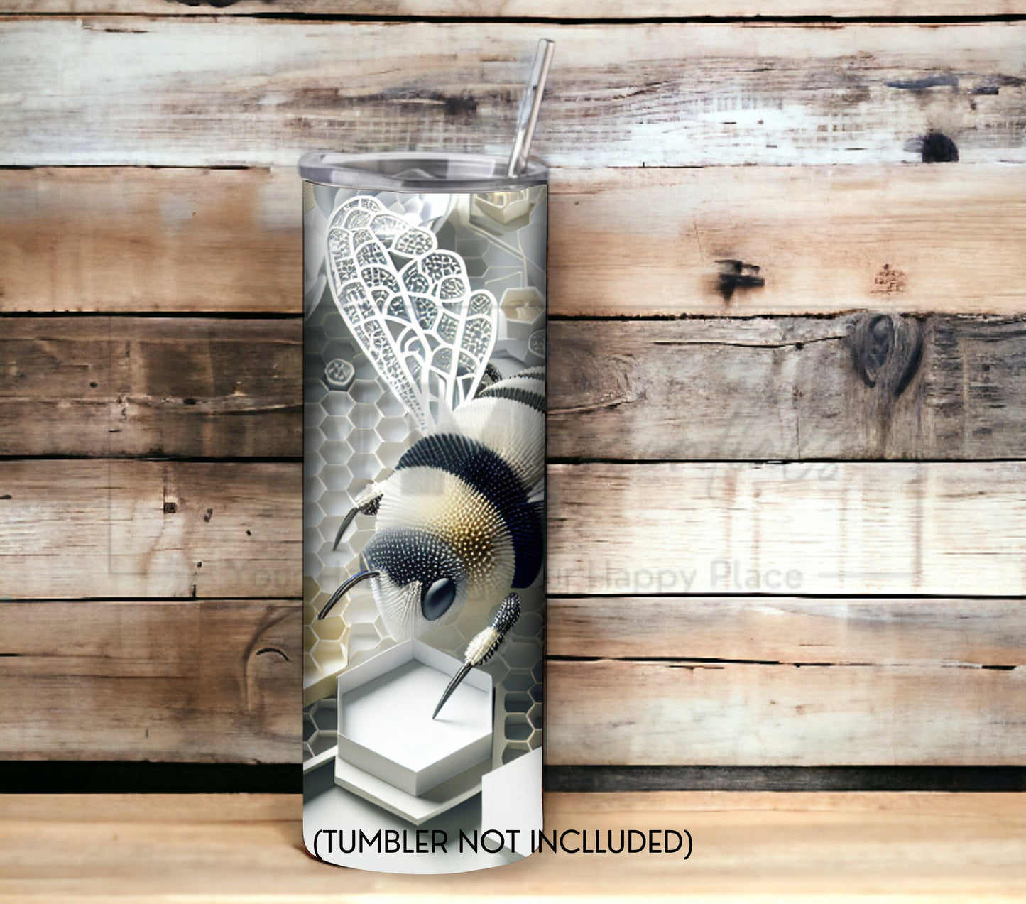 Bumble Bee Spring 20 oz Skinny Tumbler Sublimation Design - PNG Instant - DIGITAL DOWNLOAD