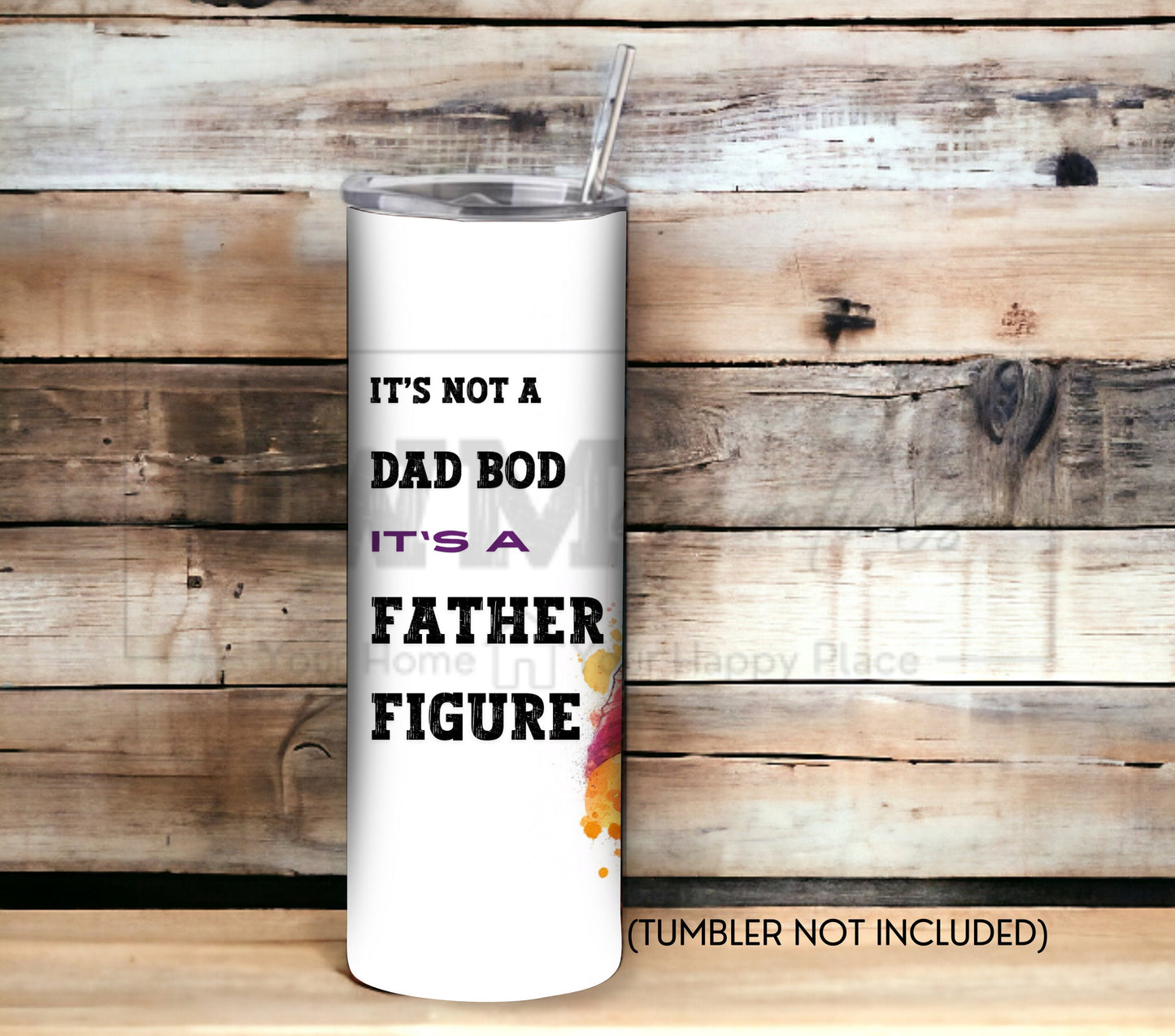 Dad Bod 20 oz Skinny Tumbler Sublimation Design - PNG Instant - DIGITAL DOWNLOAD