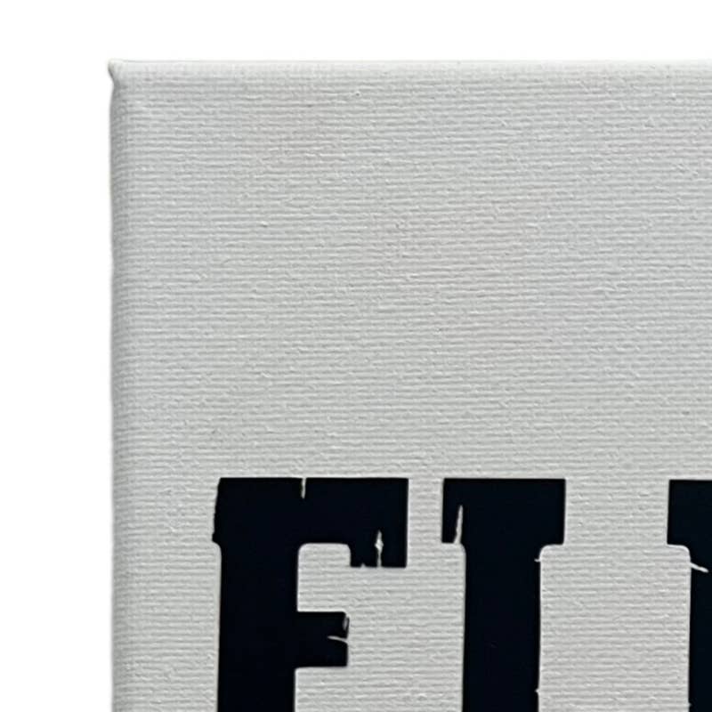 Fleece Navidad: 8"x8" Canvas Wall Art
