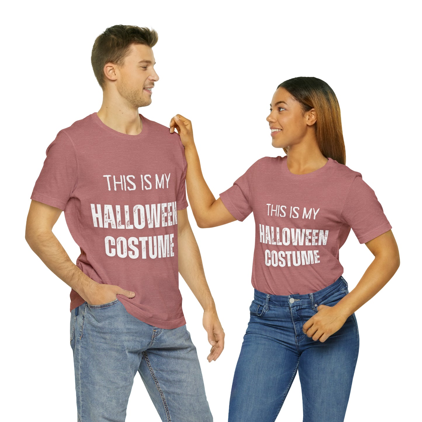 This is My Halloween Costume Jersey Short Sleeve Tee