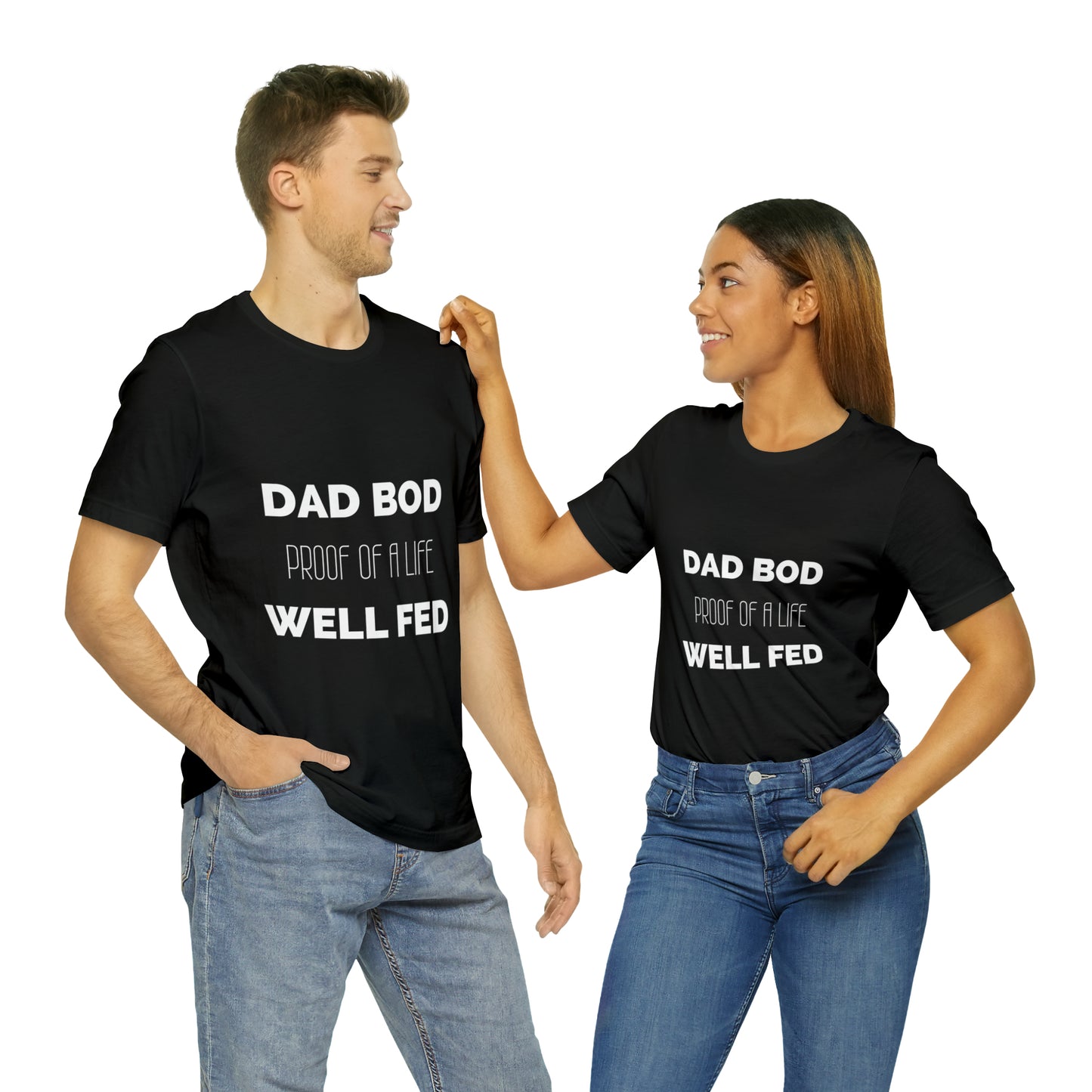 Dad Bod Jersey Short Sleeve Tee