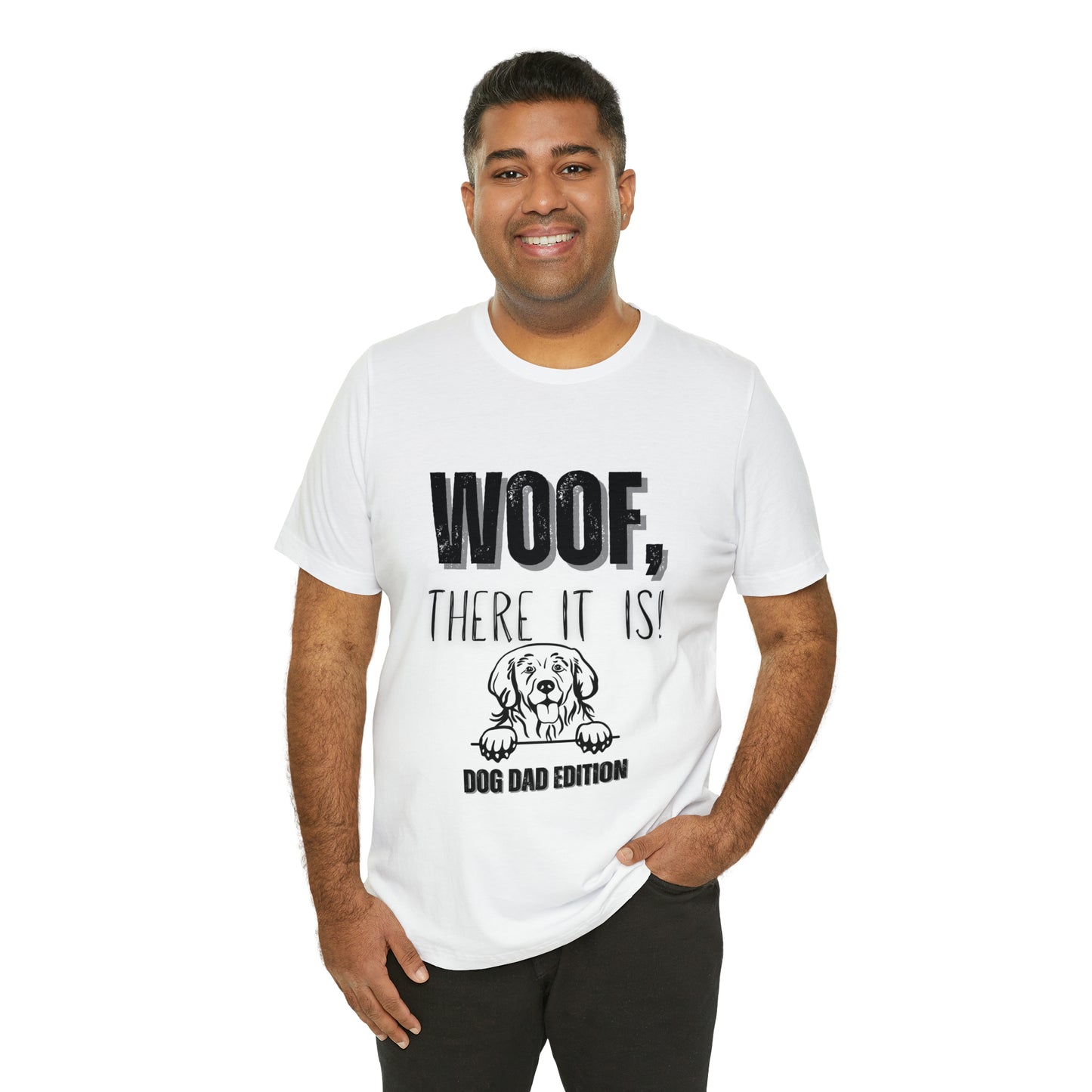 WOOF There it is! Jersey Short Sleeve Tee