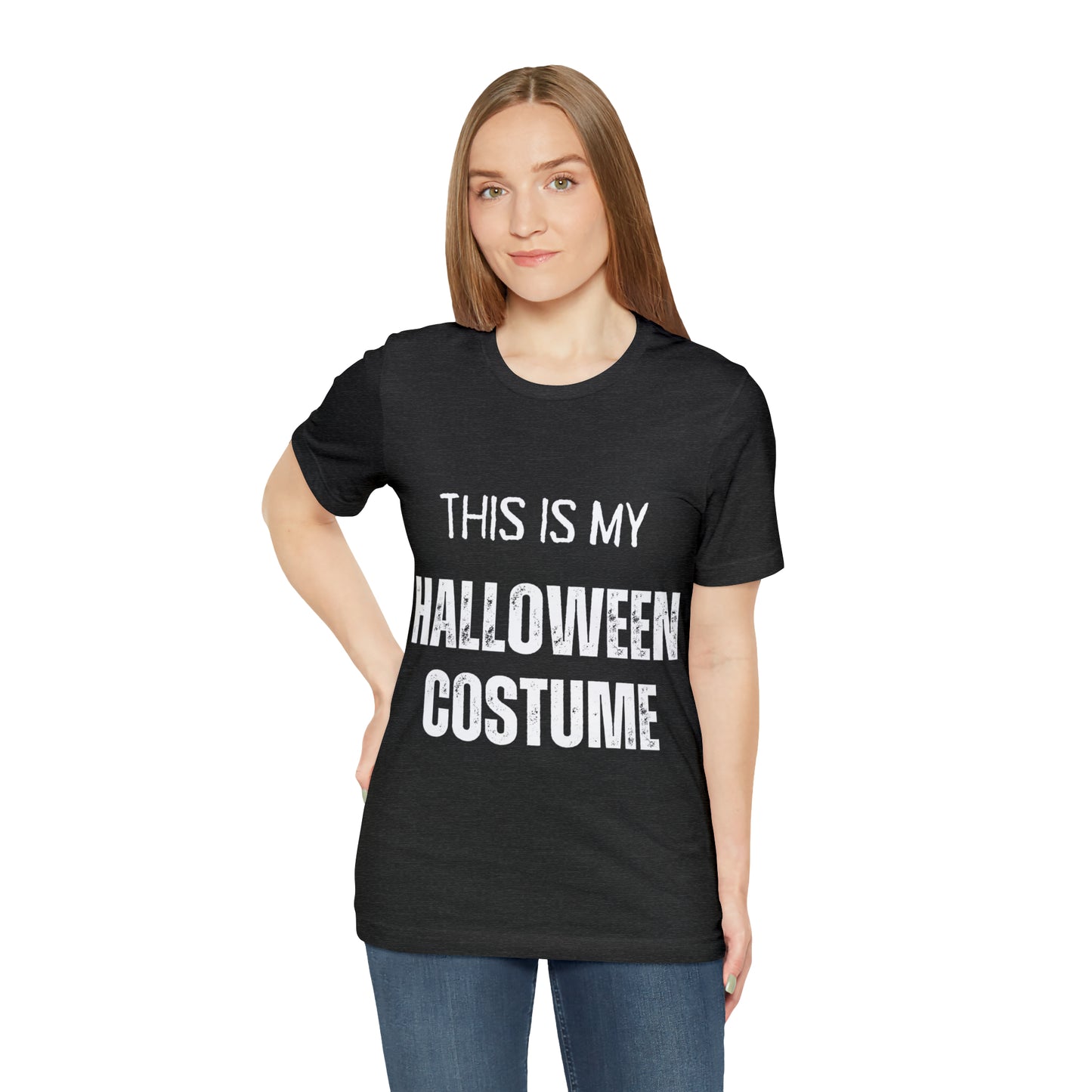This is My Halloween Costume Jersey Short Sleeve Tee