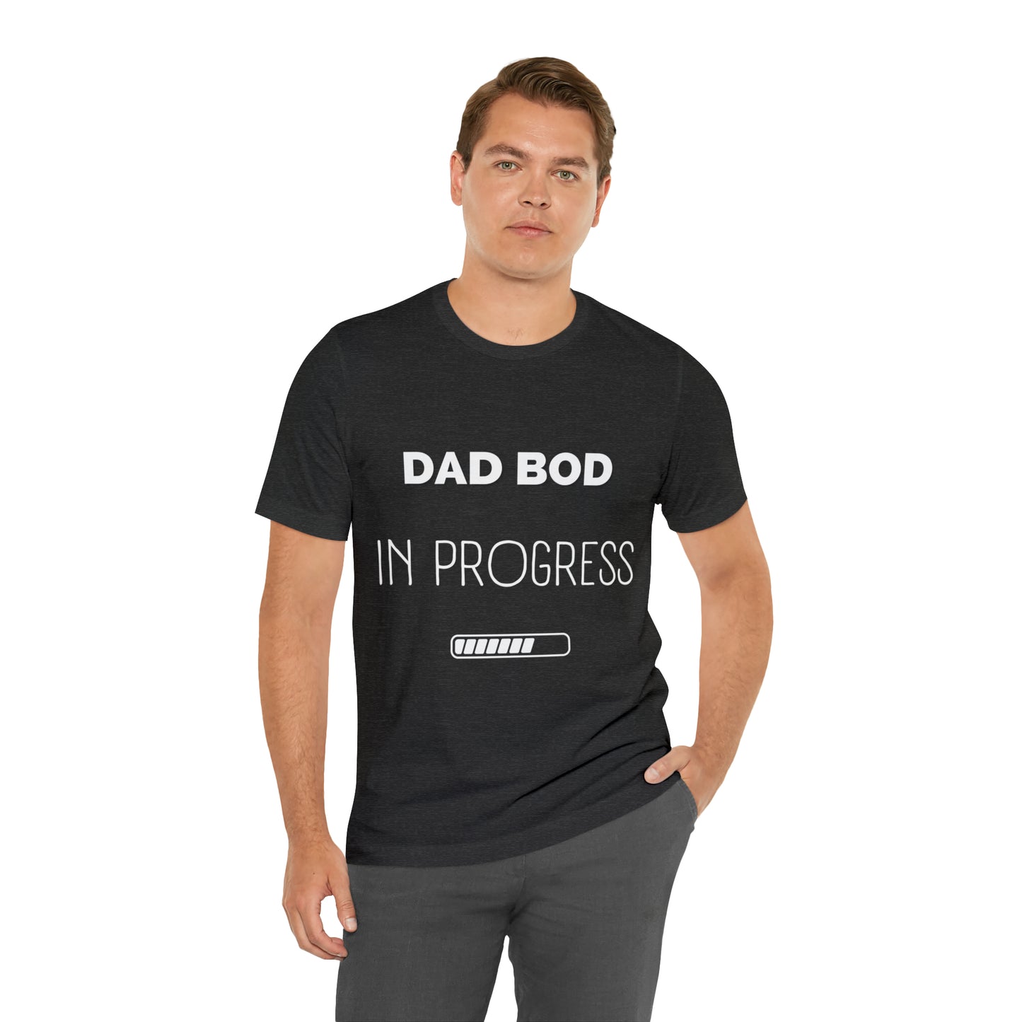 Dad Bod in Progress Jersey Short Sleeve Tee