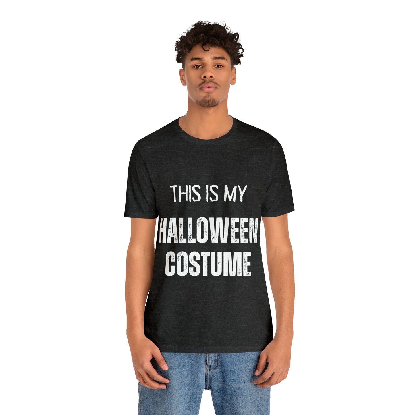 This is My Halloween Costume Jersey Short Sleeve Tee