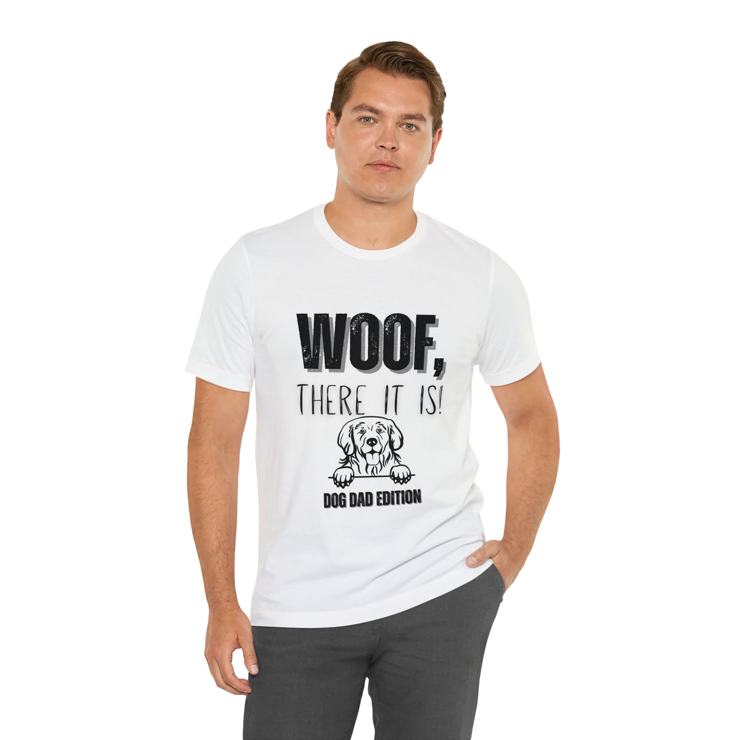 WOOF There it is! Jersey Short Sleeve Tee