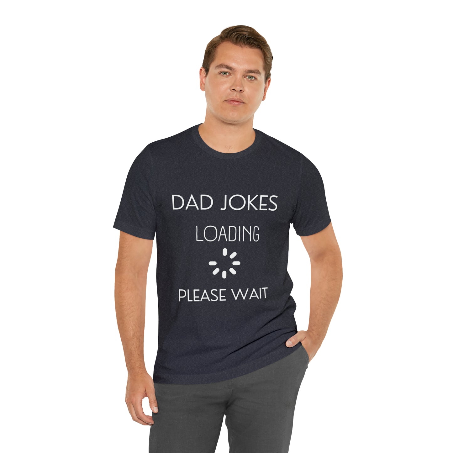 Dad Jokes Loading Jersey Short Sleeve Tee
