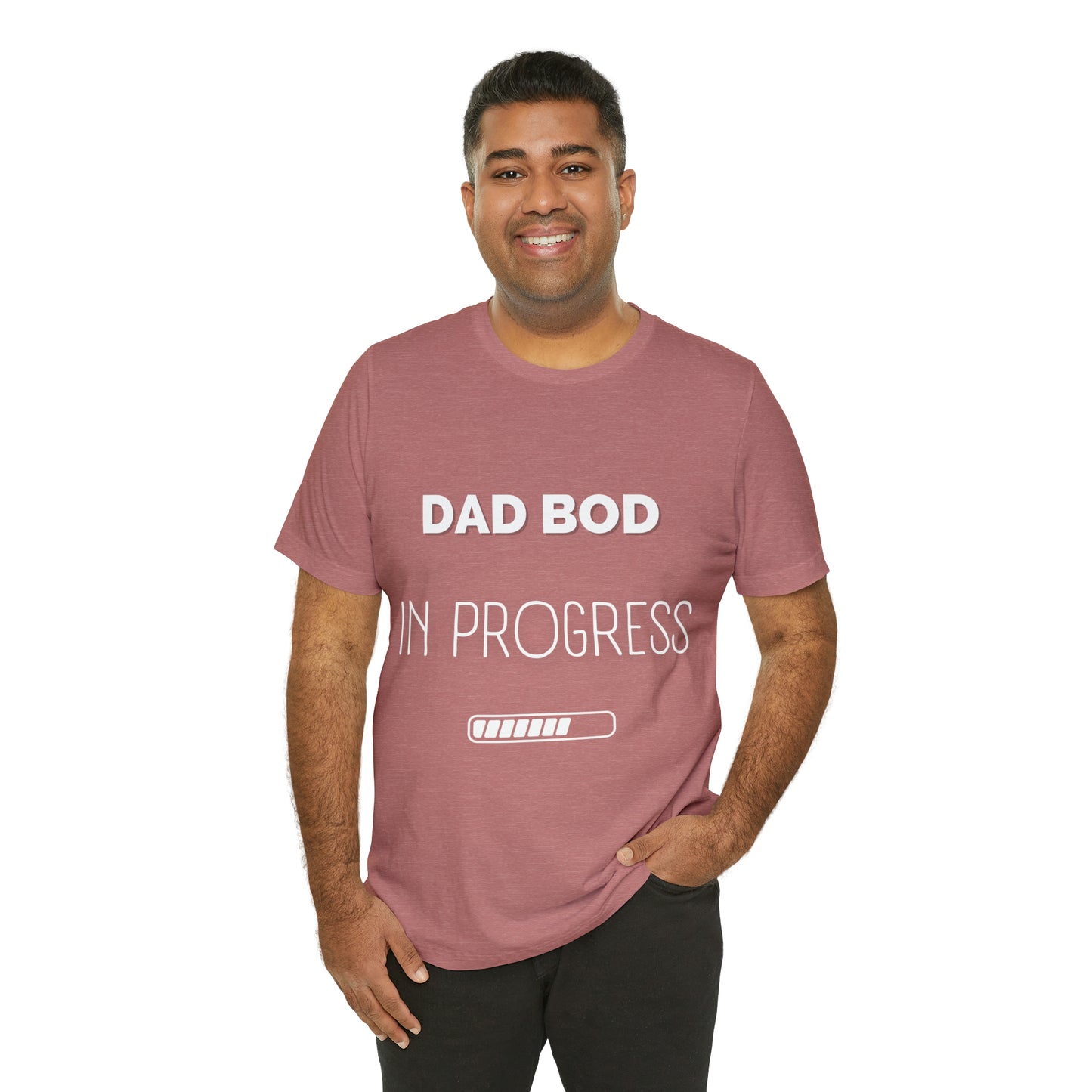 Dad Bod in Progress Jersey Short Sleeve Tee