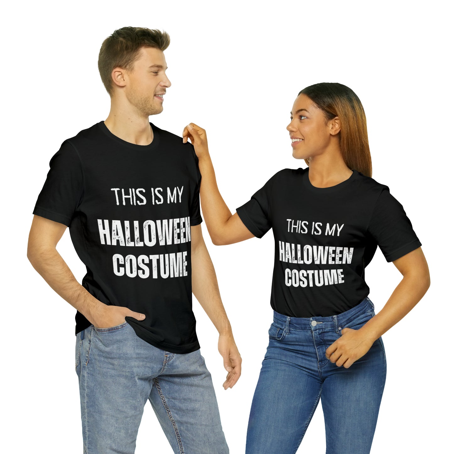 This is My Halloween Costume Jersey Short Sleeve Tee