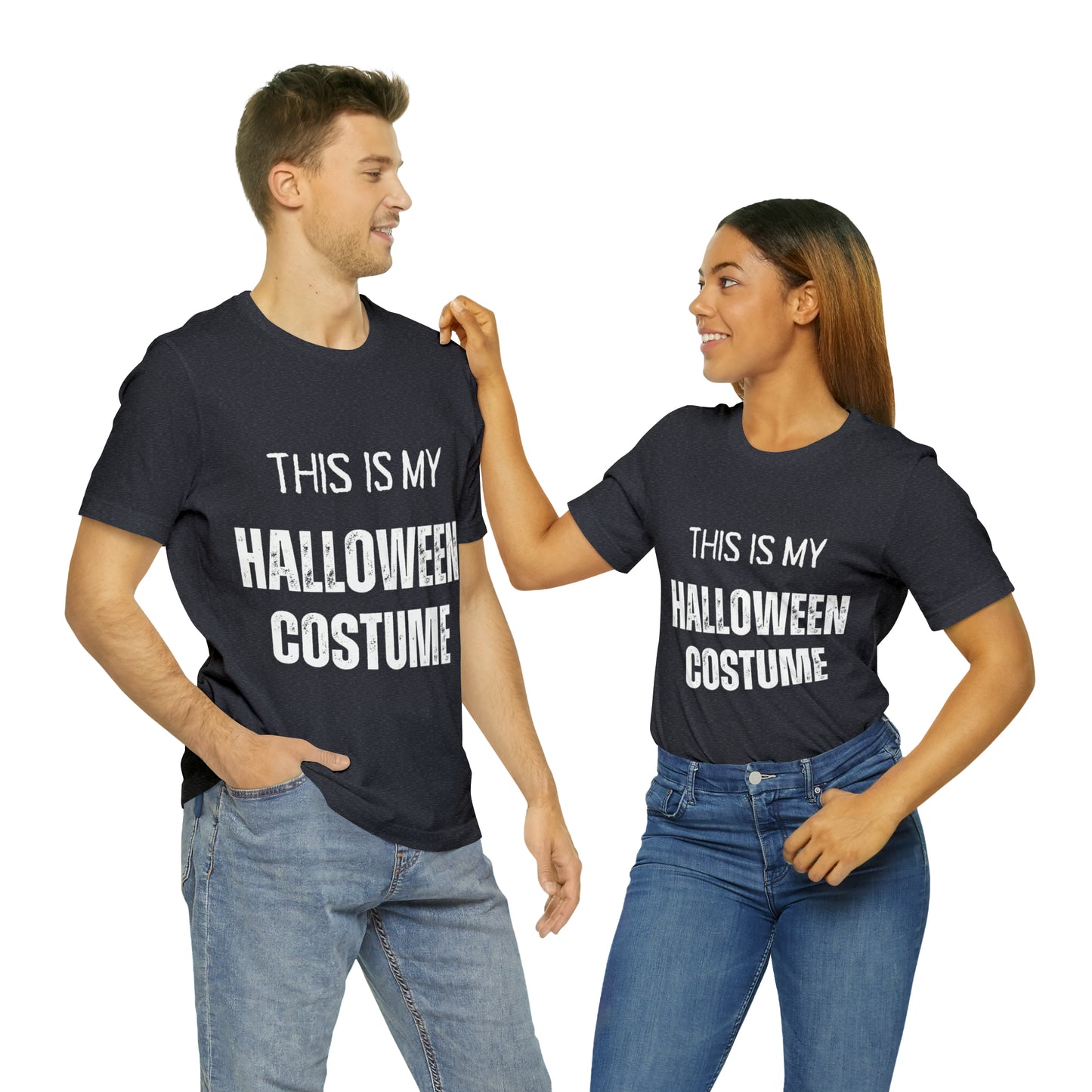 This is My Halloween Costume Jersey Short Sleeve Tee