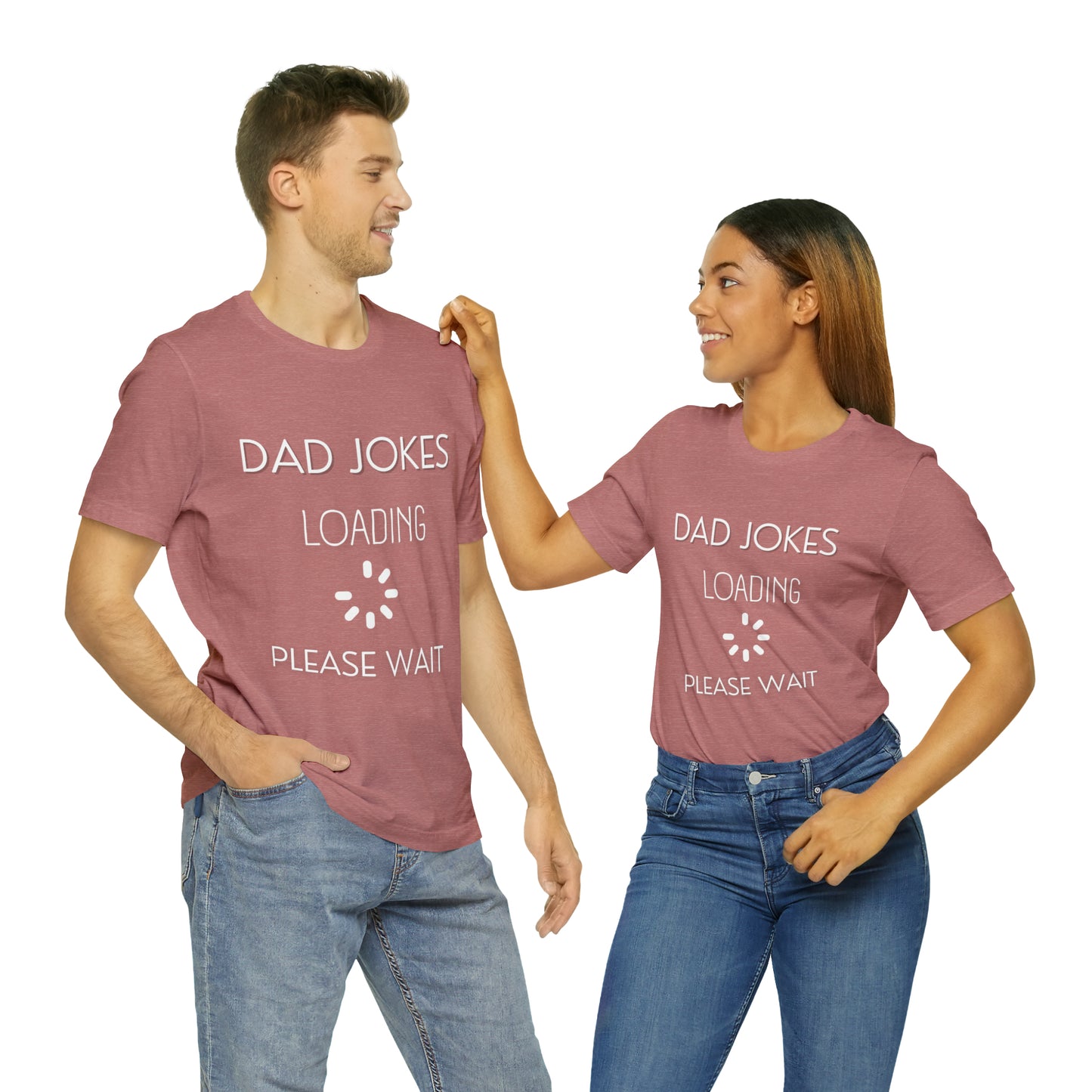 Dad Jokes Loading Jersey Short Sleeve Tee