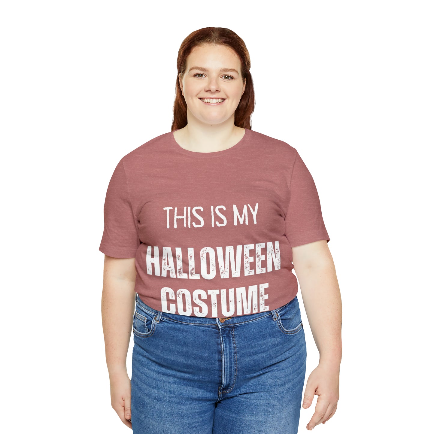 This is My Halloween Costume Jersey Short Sleeve Tee