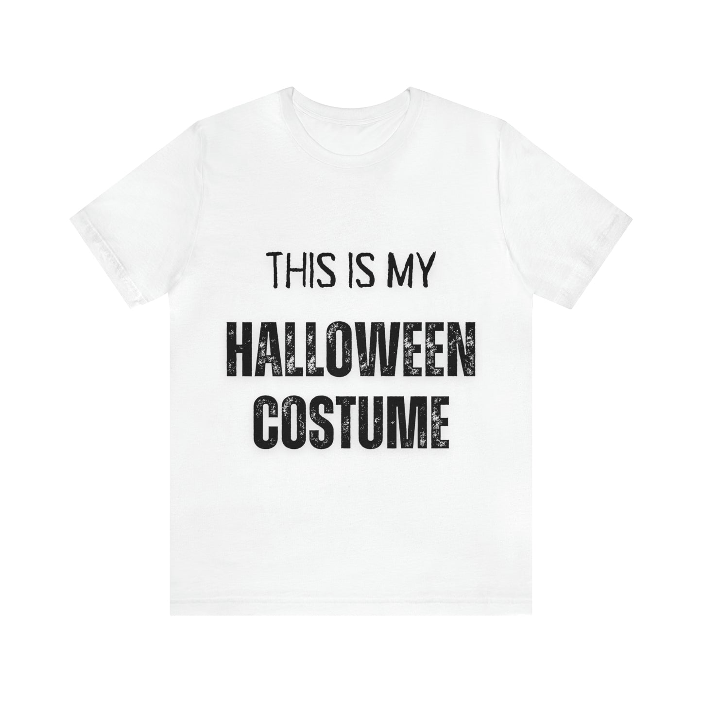 This is My Halloween Costume Jersey Short Sleeve Tee
