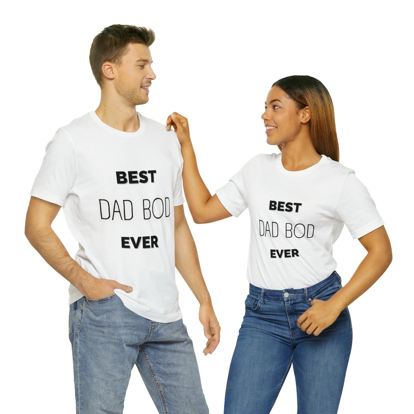 Best Dad Bod Ever Jersey Short Sleeve Tee