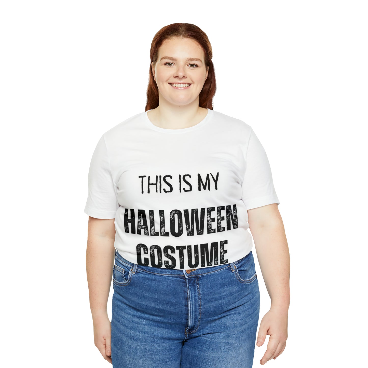 This is My Halloween Costume Jersey Short Sleeve Tee