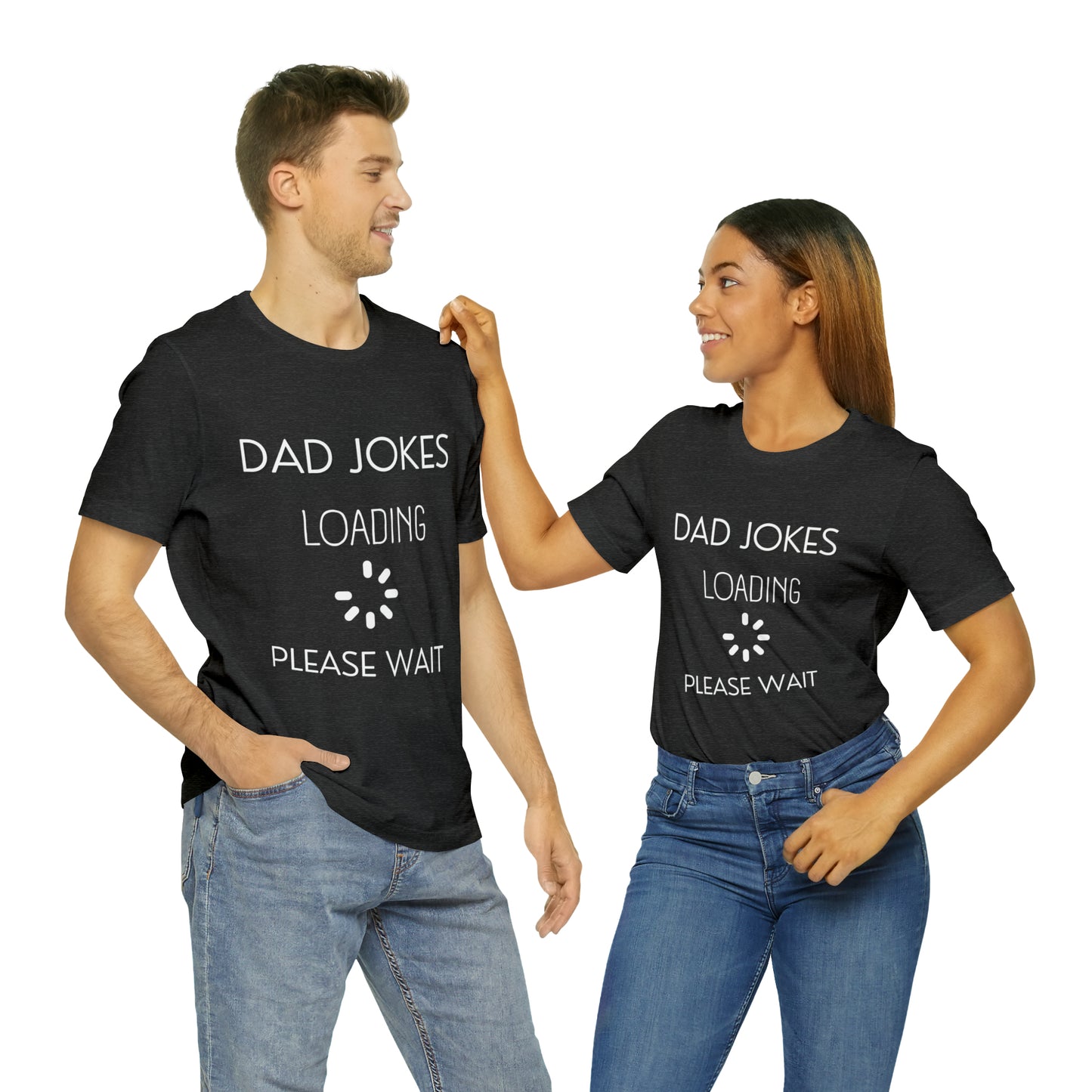 Dad Jokes Loading Jersey Short Sleeve Tee
