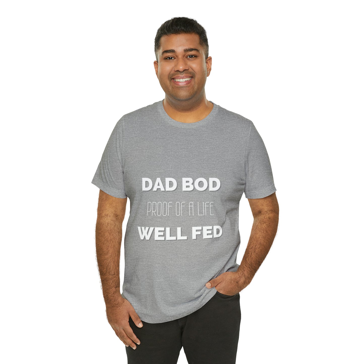 Dad Bod Jersey Short Sleeve Tee