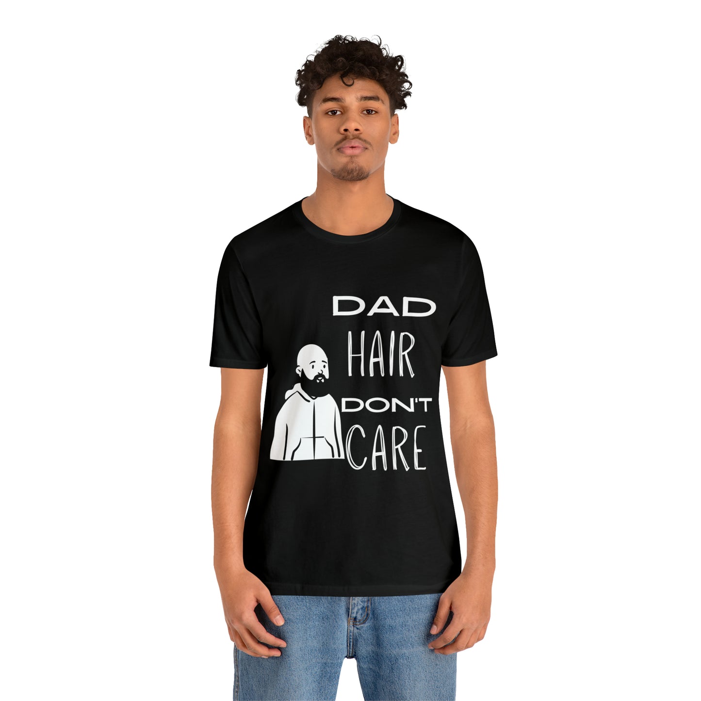 Dad Hair Jersey Short Sleeve Tee
