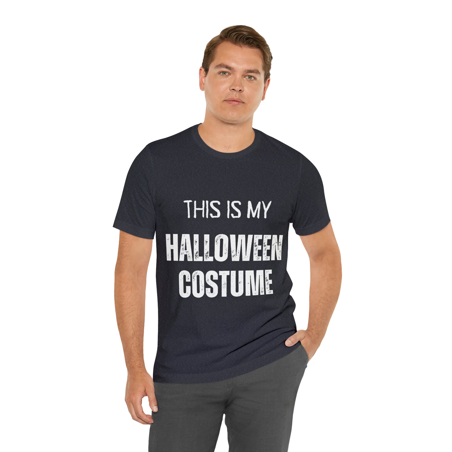 This is My Halloween Costume Jersey Short Sleeve Tee