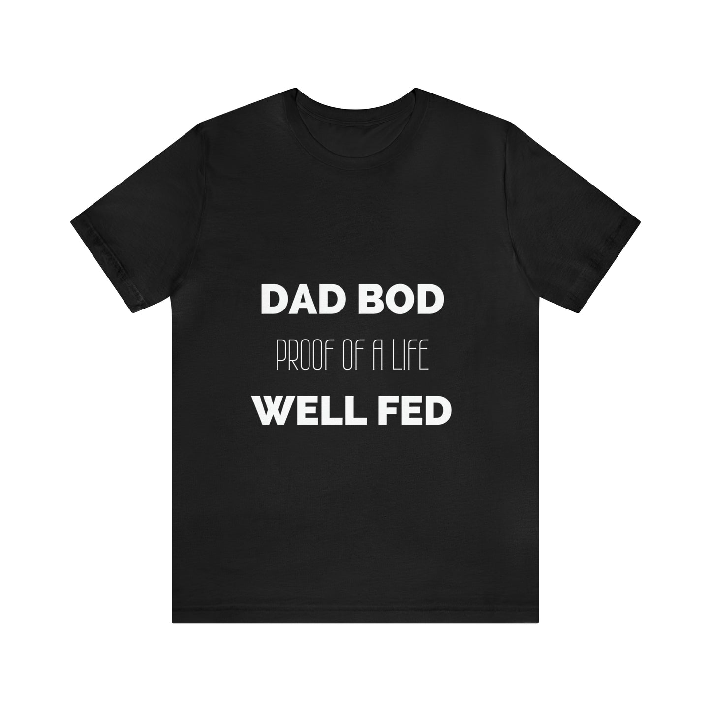 Dad Bod Jersey Short Sleeve Tee