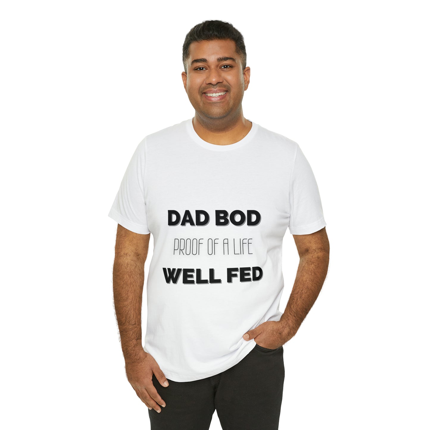 Dad Bod Jersey Short Sleeve Tee