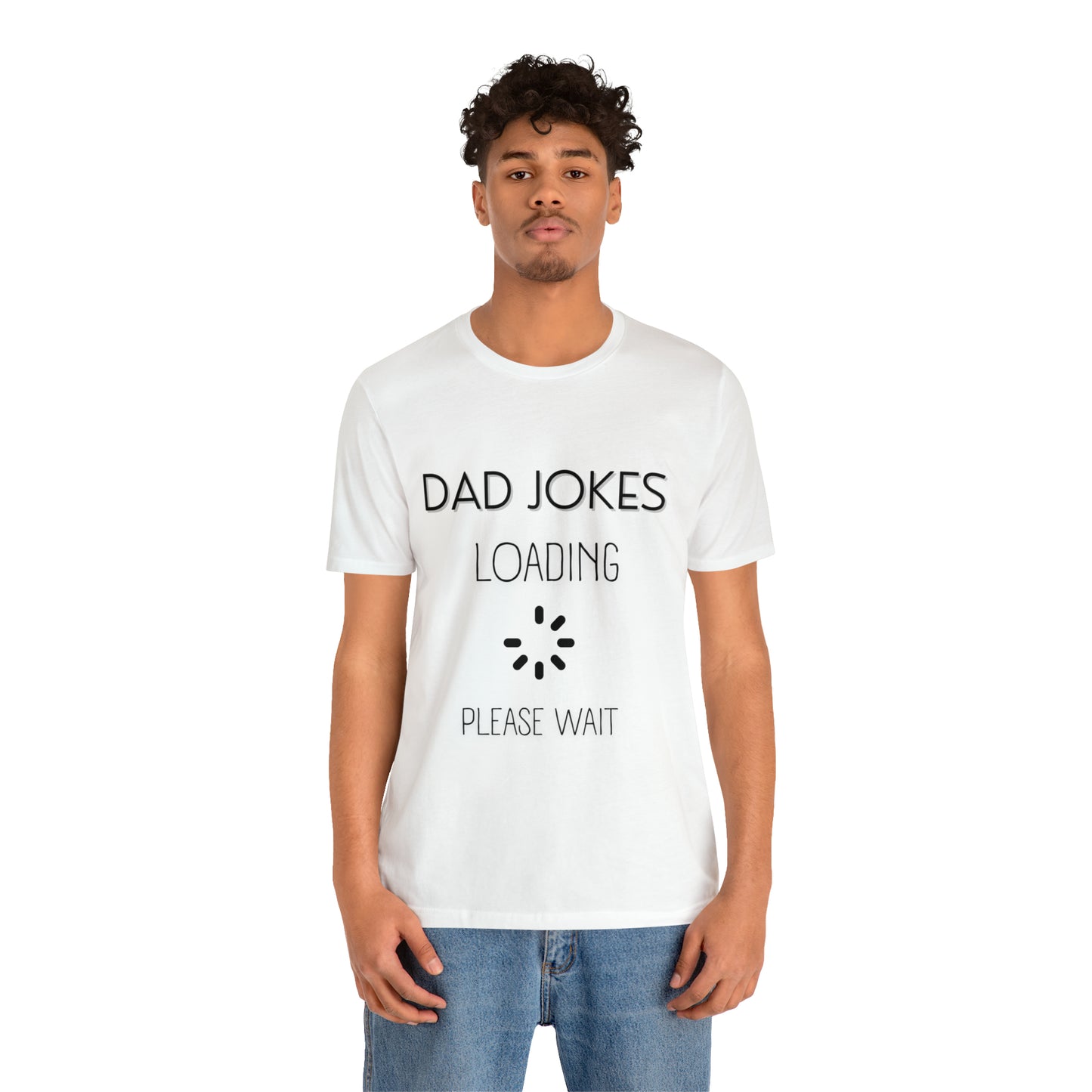 Dad Jokes Loading Jersey Short Sleeve Tee