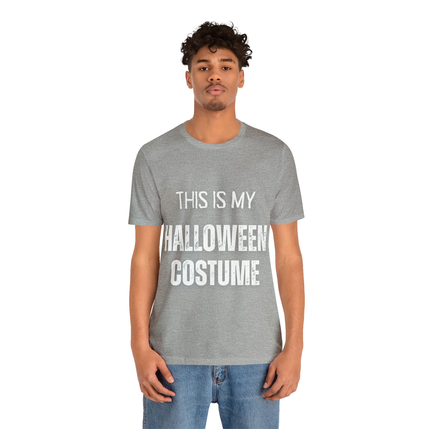 This is My Halloween Costume Jersey Short Sleeve Tee