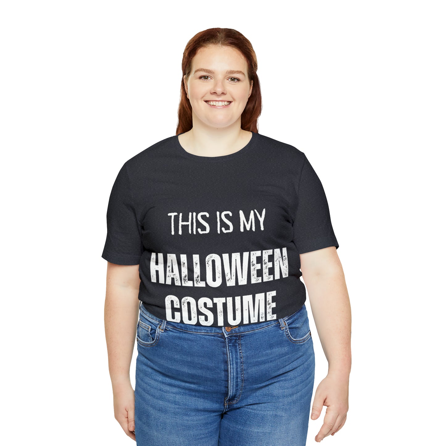 This is My Halloween Costume Jersey Short Sleeve Tee