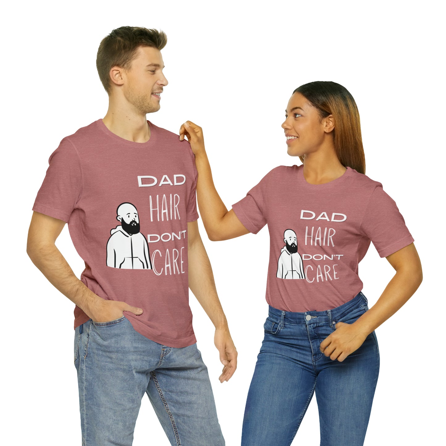 Dad Hair Jersey Short Sleeve Tee
