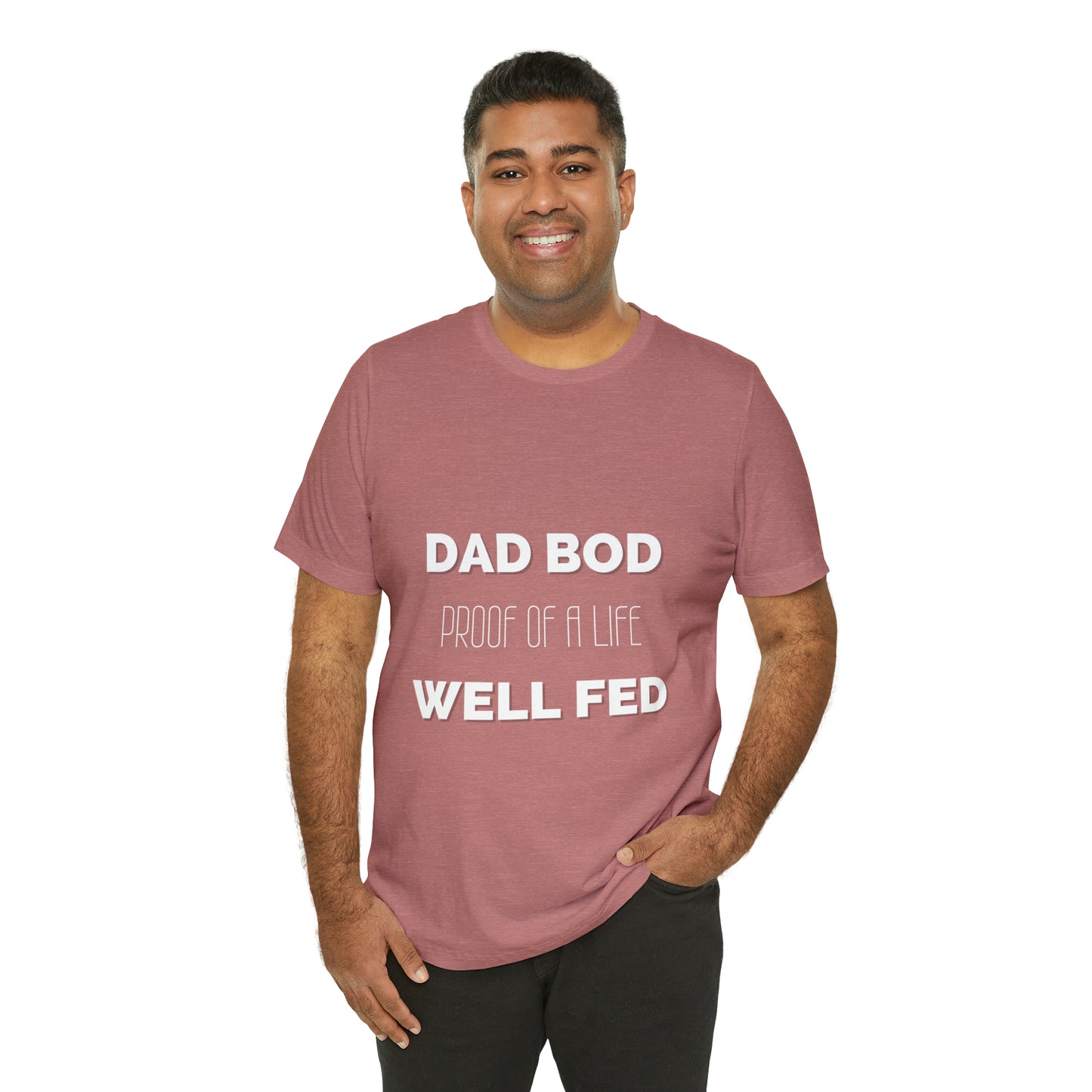 Dad Bod Jersey Short Sleeve Tee