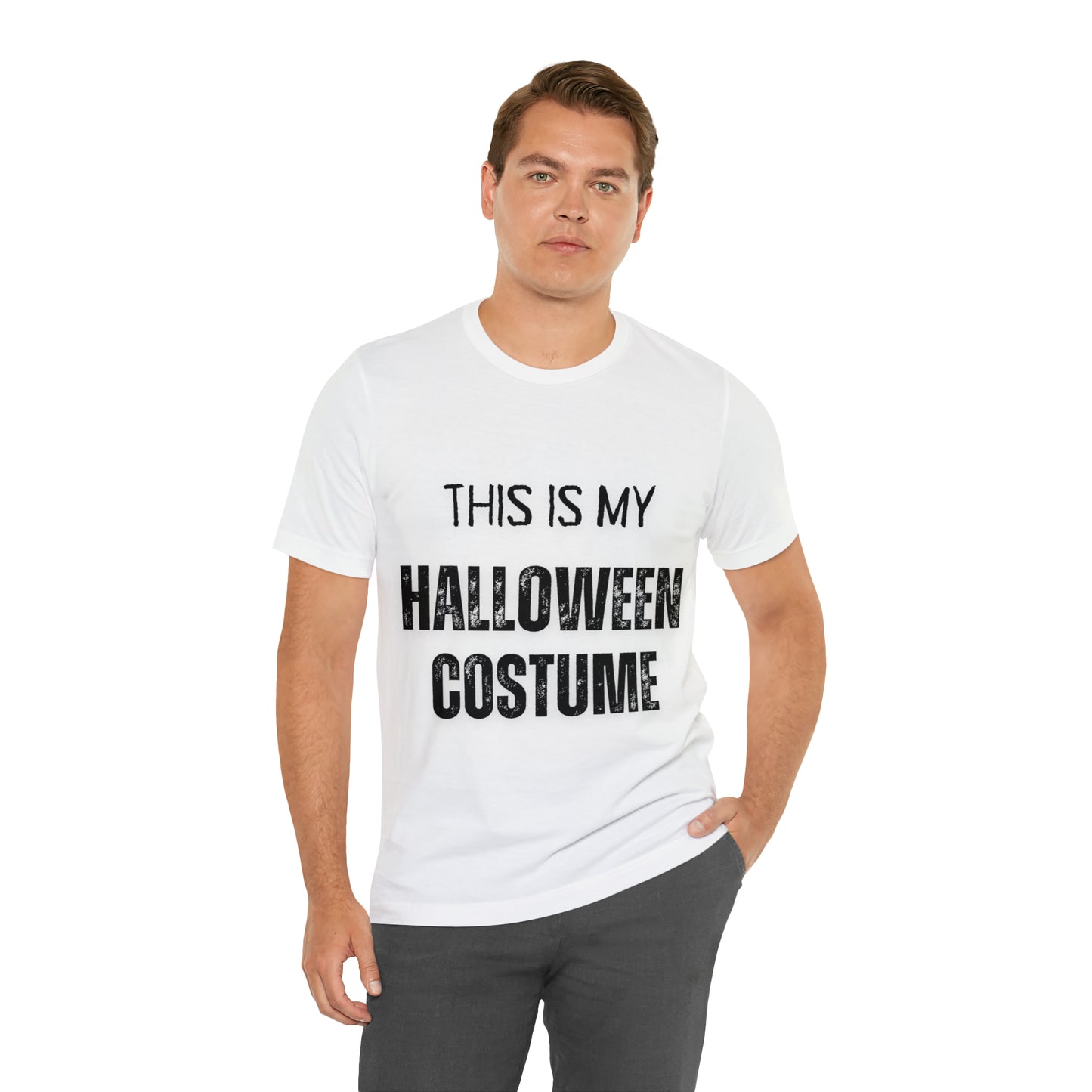 This is My Halloween Costume Jersey Short Sleeve Tee