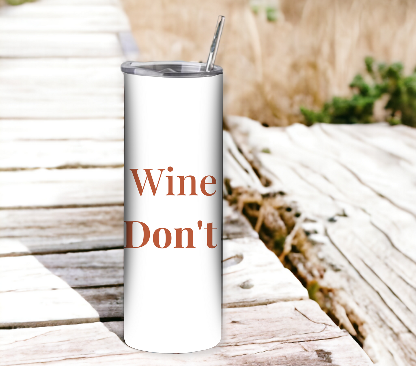 Wine Mom Don't Judge - Mother's Day 20 oz Skinny Tumbler with Straw - Stainless Steel, Eco-Friendly, Reusable Metal Straw - Lid Drink Drinkware Water Bottles