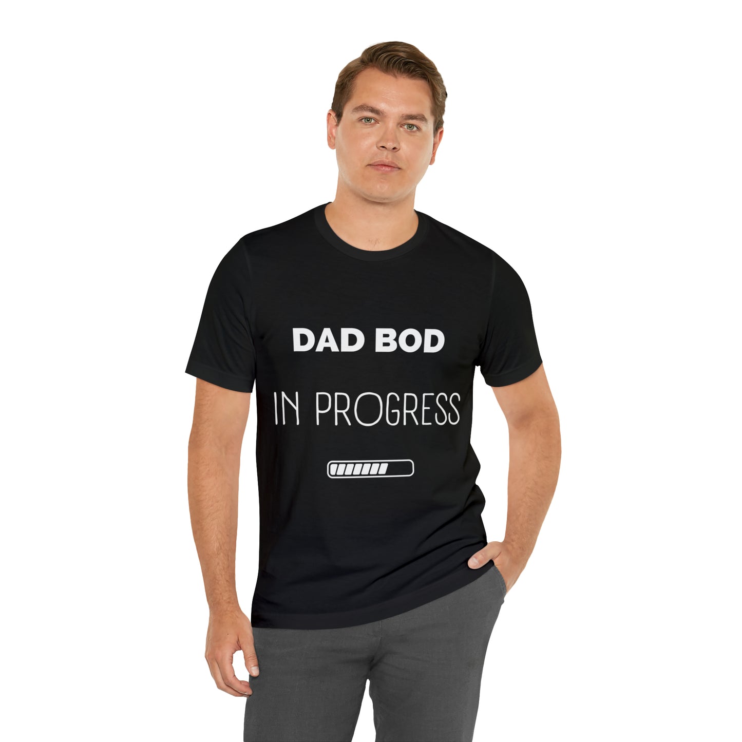 Dad Bod in Progress Jersey Short Sleeve Tee
