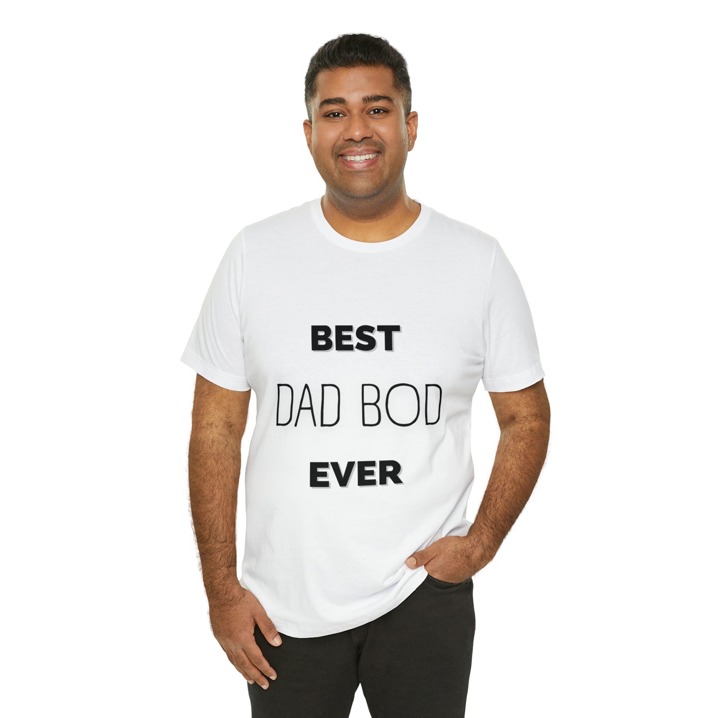 Best Dad Bod Ever Jersey Short Sleeve Tee