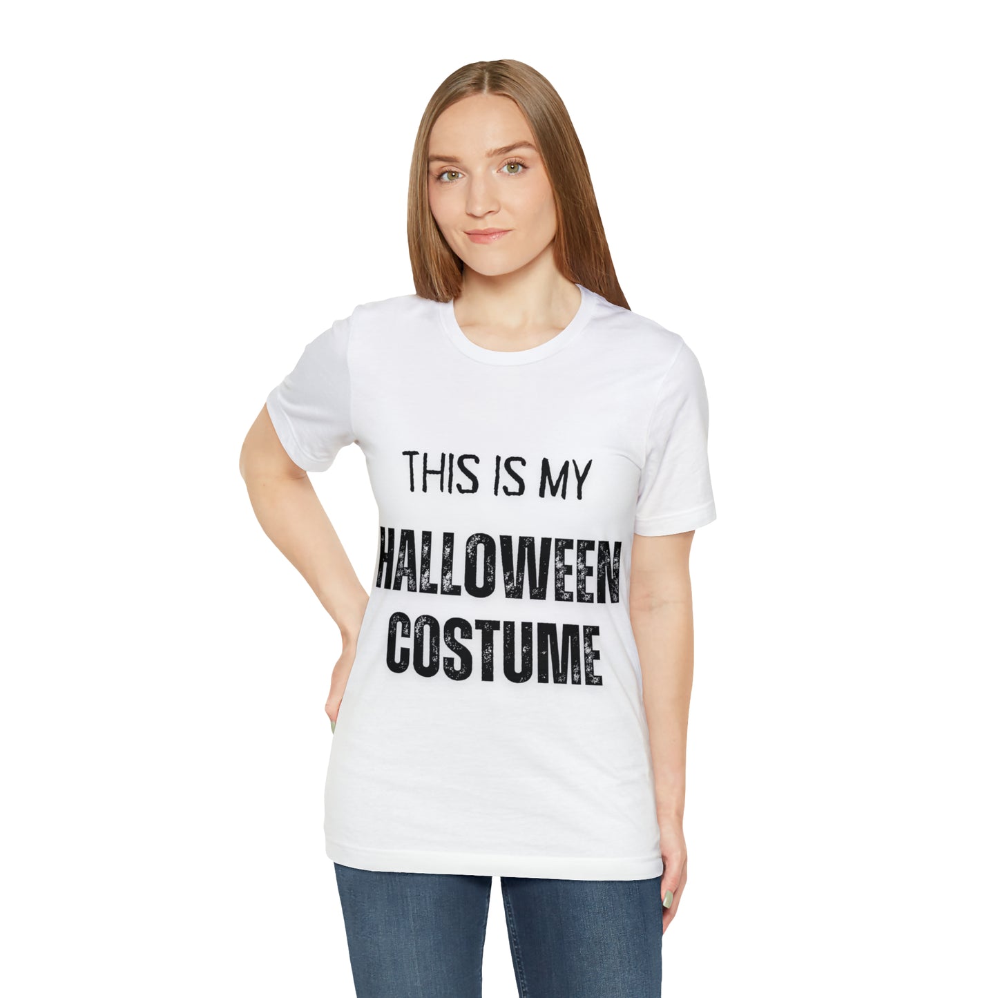 This is My Halloween Costume Jersey Short Sleeve Tee