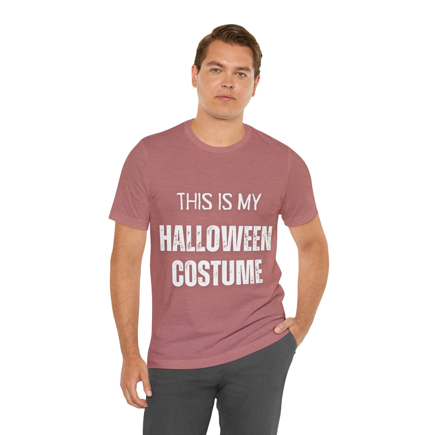This is My Halloween Costume Jersey Short Sleeve Tee