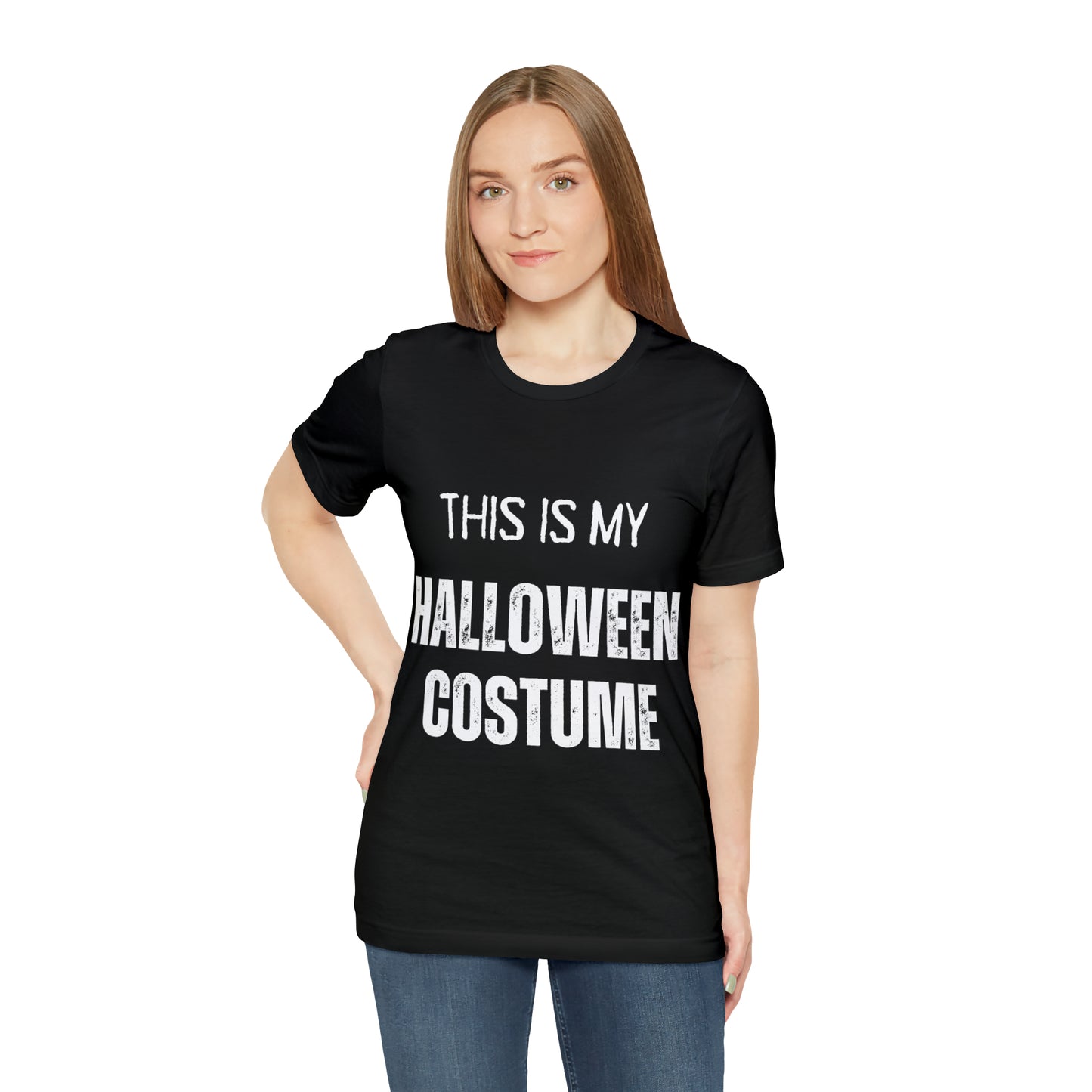 This is My Halloween Costume Jersey Short Sleeve Tee