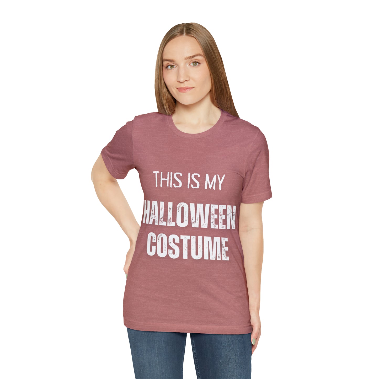 This is My Halloween Costume Jersey Short Sleeve Tee