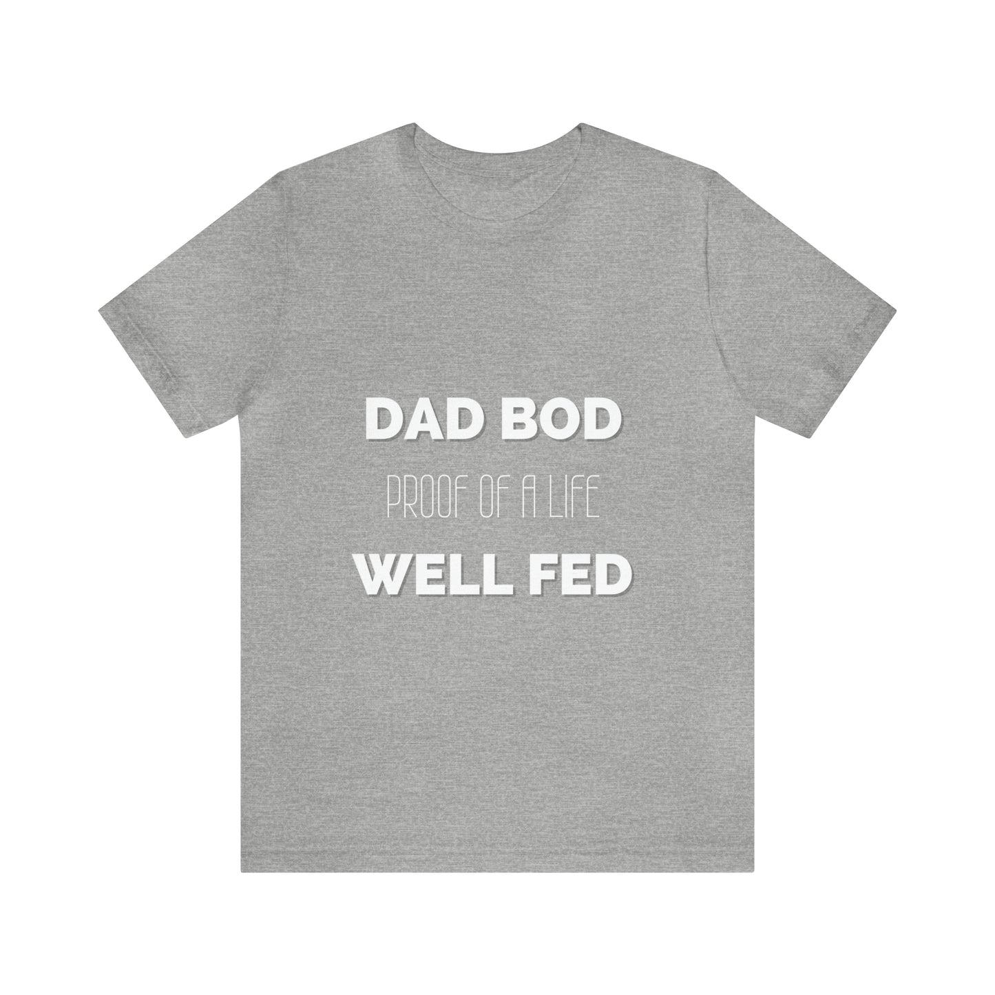 Dad Bod Jersey Short Sleeve Tee