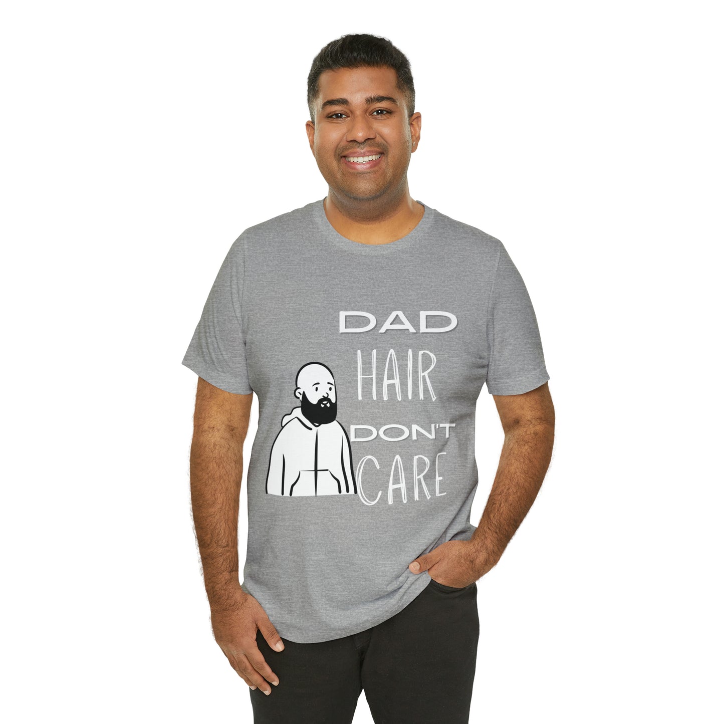 Dad Hair Jersey Short Sleeve Tee