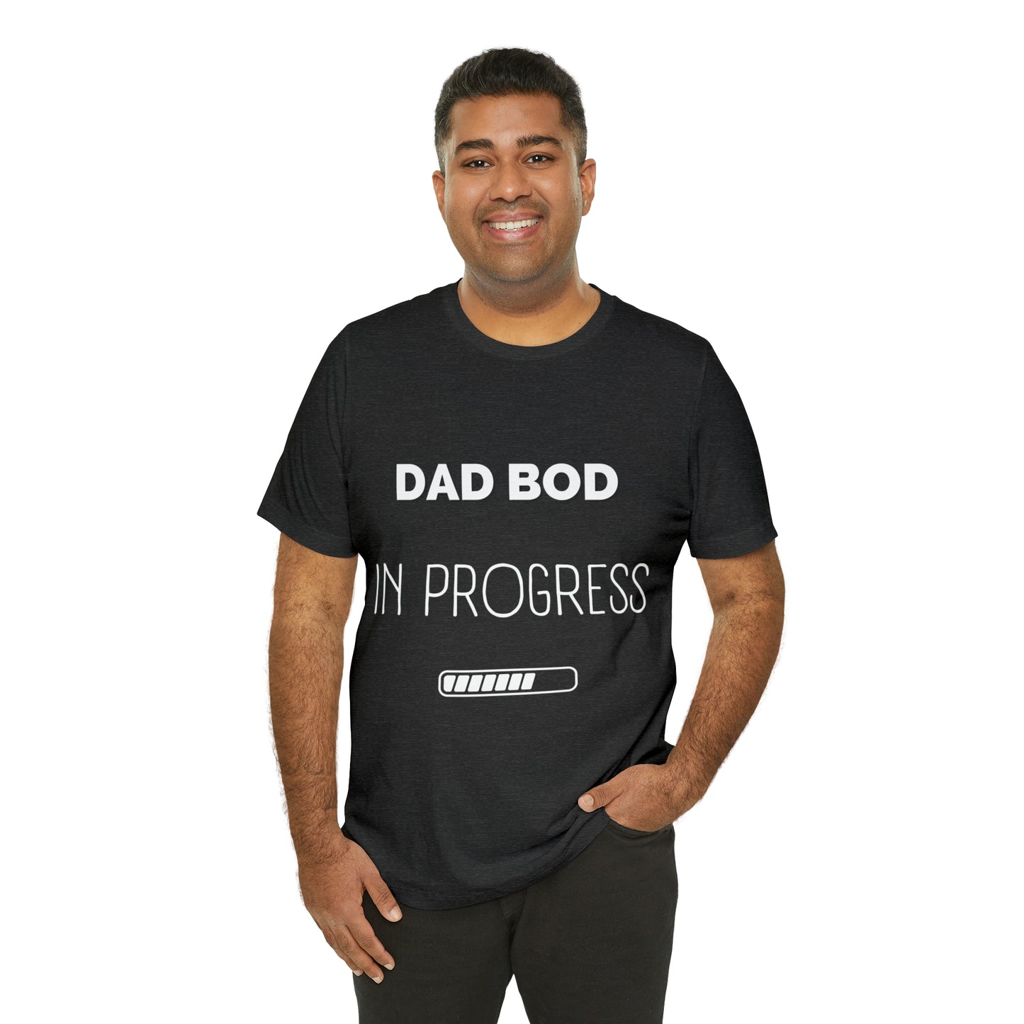 Dad Bod in Progress Jersey Short Sleeve Tee
