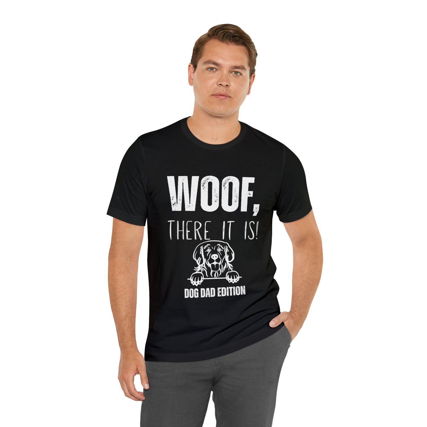 WOOF There it is! Jersey Short Sleeve Tee