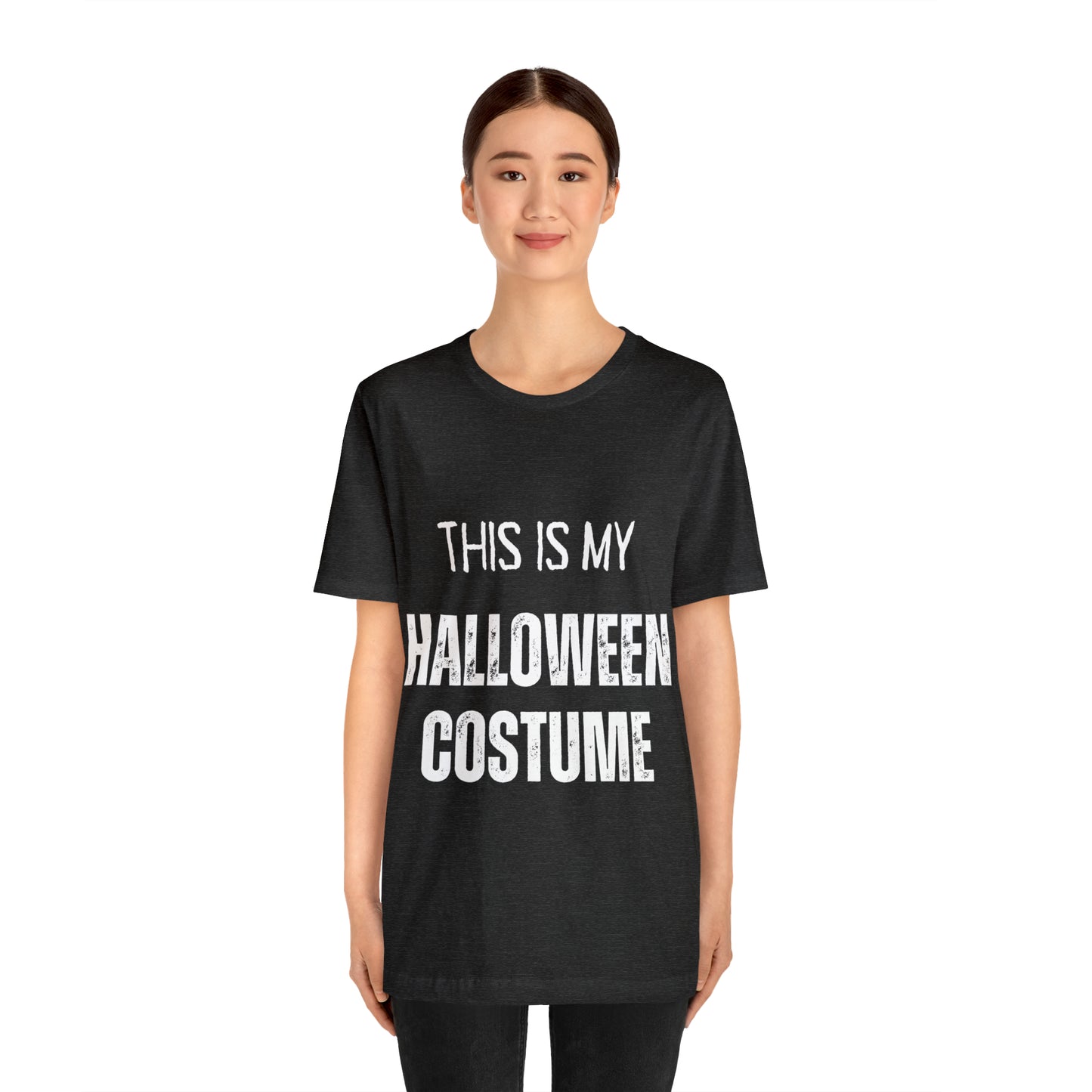 This is My Halloween Costume Jersey Short Sleeve Tee