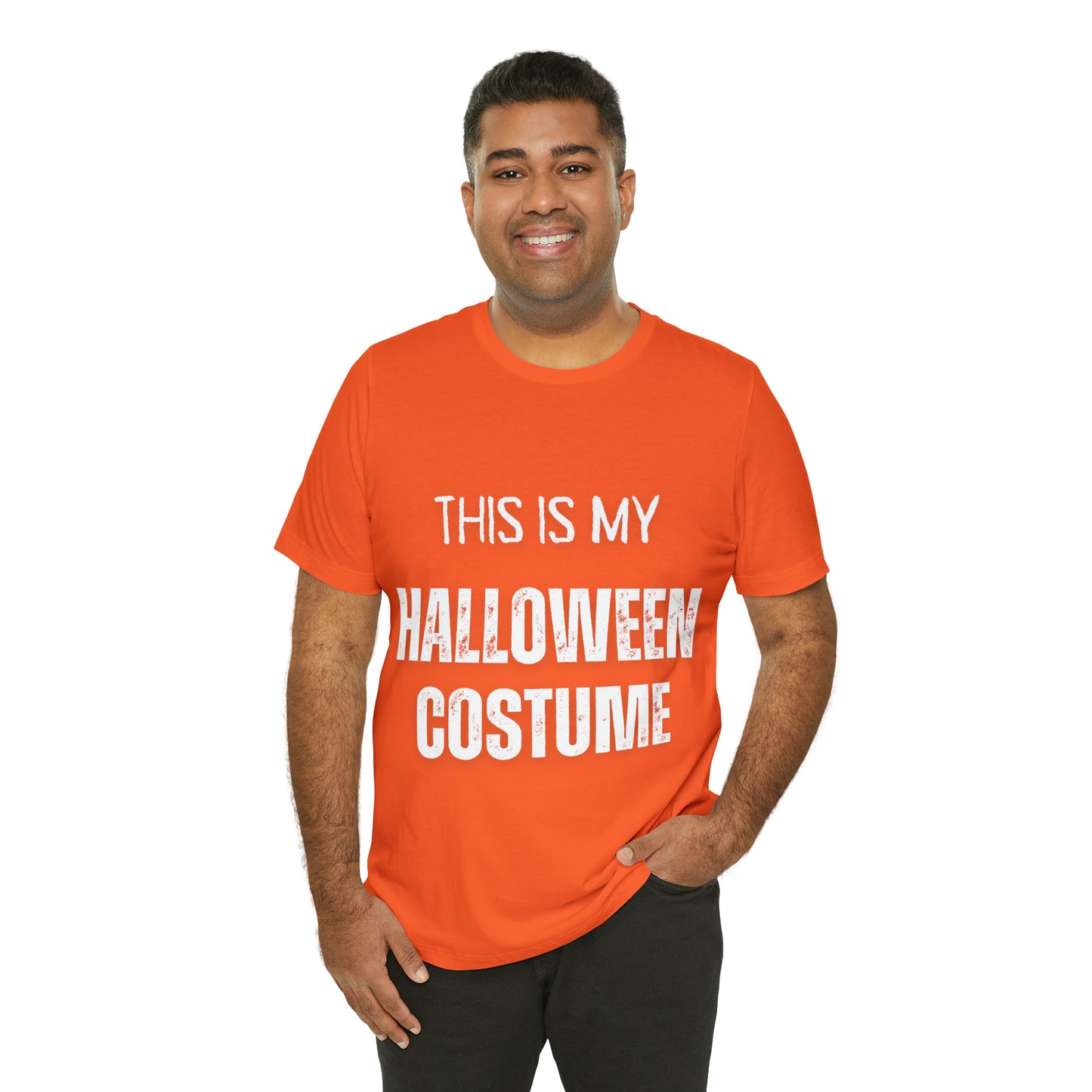 This is My Halloween Costume Jersey Short Sleeve Tee